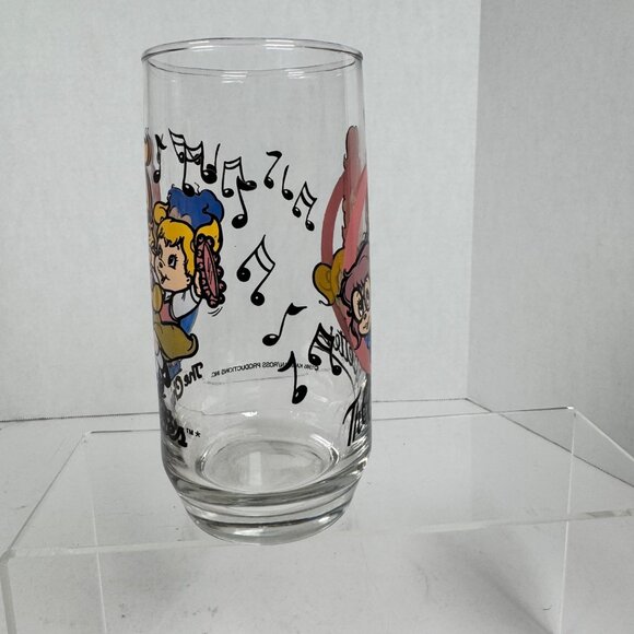 1985 Chipettes Drinking Glass Alvin & the Chipmunks Karman/Ross Vintage 6" - Picture 2 of 7